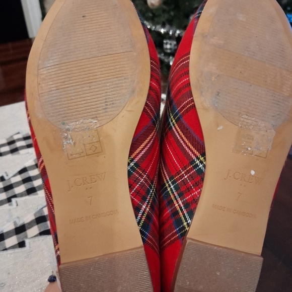 J. Crew Tartan Plaid Loafers - Picture 8 of 13
